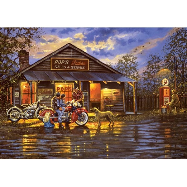 Art puzzle Motorcyclist 1000pcs 5190