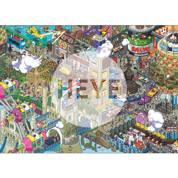 Heye puzzle 1000 pcs Pixorama London Quest 29935
