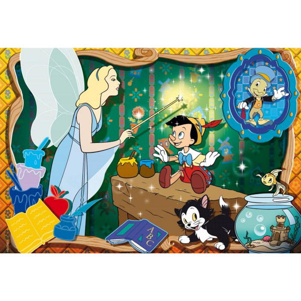 Slagalica Lisciani 24pcs Maxi Disney Classic 2u1 slozi I oboji 86672