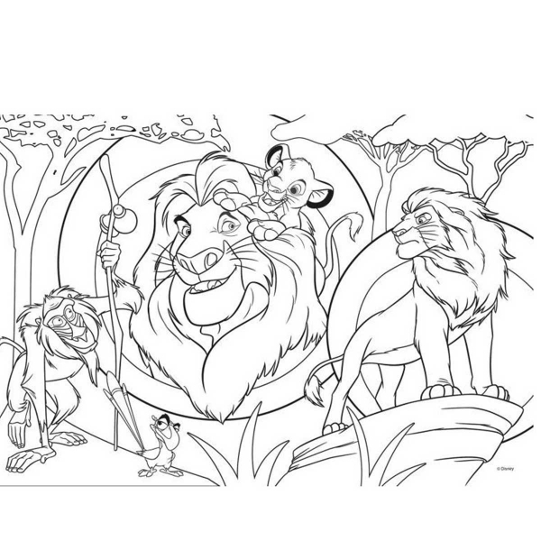 Lisciani Slagalica Puzzla EKO 24pcs Lion King 91843