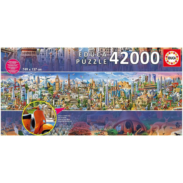 Puzzle Around the world 42000