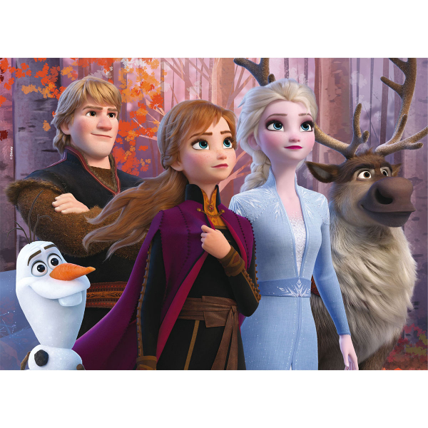 Slagalica Lisciani 24pcs Maxi Frozen 2 2u1 složi i oboji 86658