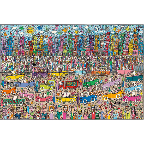 Ravensburger puzzle (slagalice) - 5000pcs James Rizzi RA17427