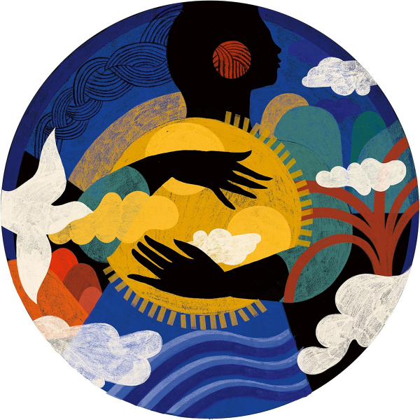 Ravensburger puzzle (slagalice) - 500pcs Little Sun Feel, Circular RA12000763