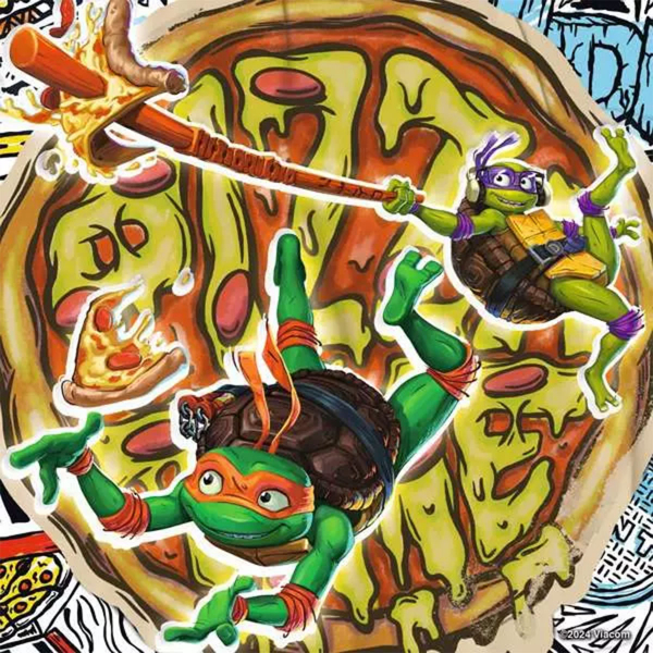 Ravensburger puzzle (slagalice) - 3x49pcs Nindža kornjače RA12004012