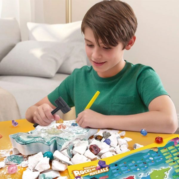 Cubic Fun puzzle Rocks and Minerals of the World G0801 CBF288013