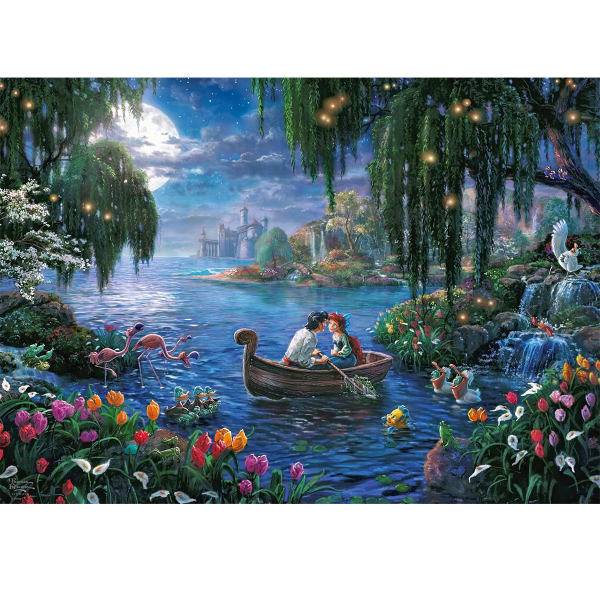 Schmidt puzzle 1000 pcs Thomas Kinkade Disney The Little Mermaid and Prince Eric 57370
