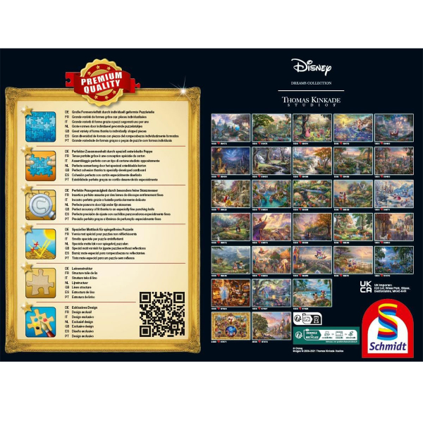 Schmidt puzzle 1000 pcs Thomas Kinkade Disney Mulan 59672