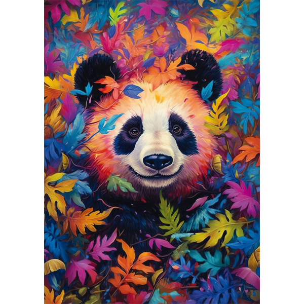 Schmidt puzzle 1000 pcs Rainbow Forest Panda Bear 59781