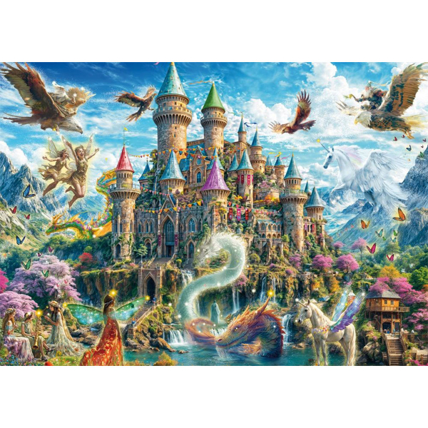 Schmidt puzzle 1000 pcs Fairytale Castle in the Realm of Fantasy 59791
