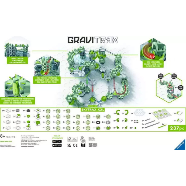 GraviTrax Skytrax Akcioni set XXL Ravensburger društvena igra RA25960