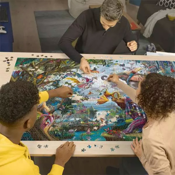 Ravensburger puzzle (slagalice) 4000pcs Tropski zmajevi RA12000812