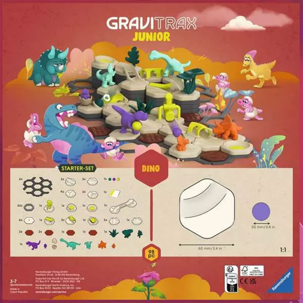 GraviTrax Junior Početni set L – Dino Ravensburger društvena igra RA24586