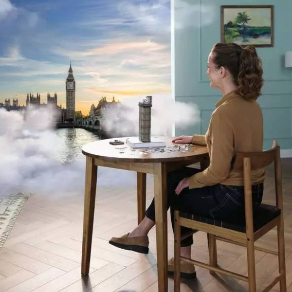 Ravensburger 3D puzzle (slagalice) – 216pcs Big Ben sa svetlom RA12008025