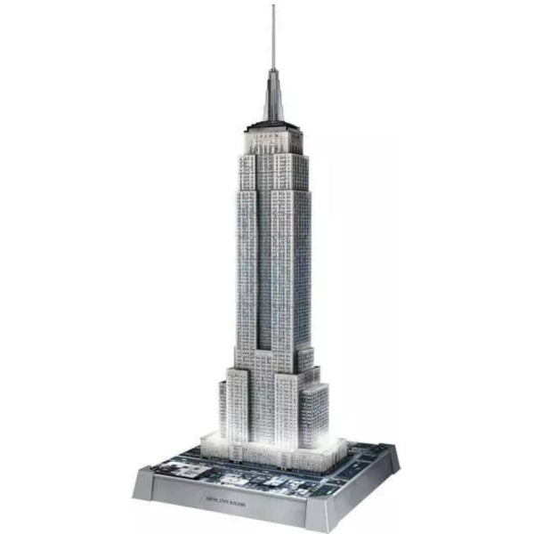 Ravensburger 3D puzzle (slagalice) – 216pcs Empire State Building sa svetlom RA12008026
