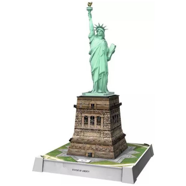 Ravensburger 3D puzzle (slagalice) – 108pcs Kip slobode sa svetlom RA12008027