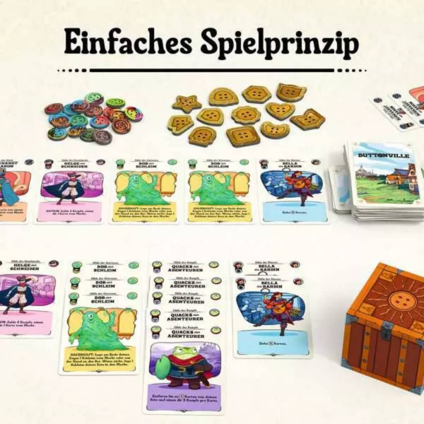 Ravensburger društvena igra – Glorious Guilds of Buttonville RA24783