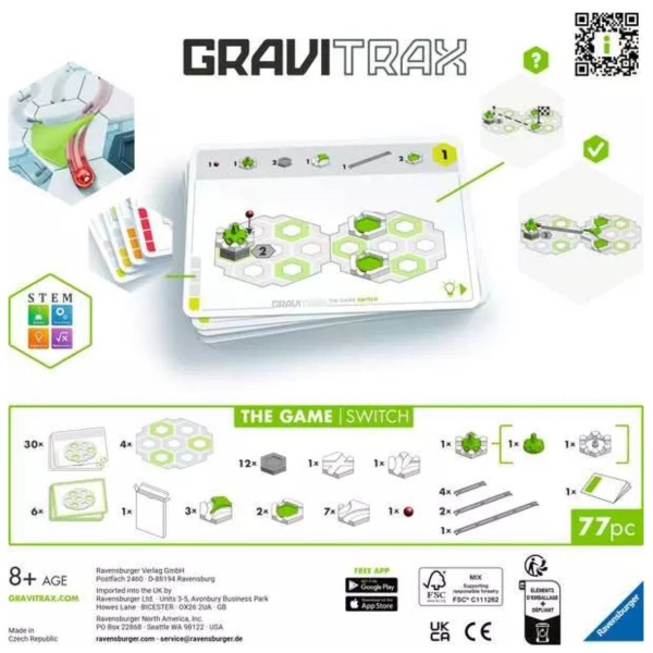 GraviTrax Game: Switch Ravensburger društvena igra RA25572