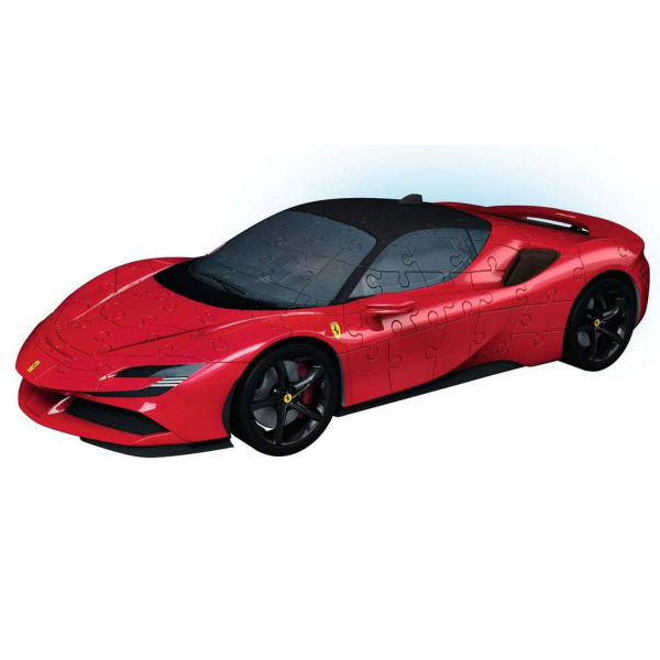 Ravensburger 3D puzzle (slagalice) - 108pcs Ferrari SF 90 Stradale RA11576