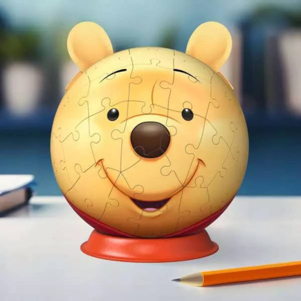 Ravensburger 3D puzzle (slagalice) – 72pcs Winnie Pooh sa ušima RA12008070