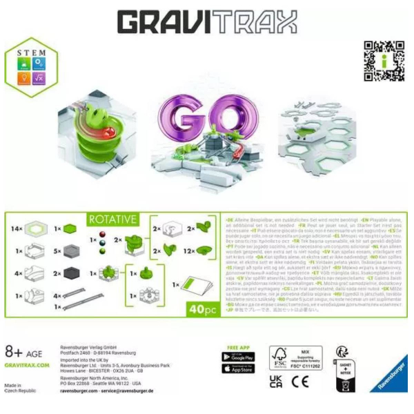 GraviTrax GO: Rotirajući element Ravensburger društvena igra RA23703
