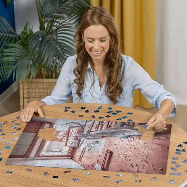 Ravensburger puzzle (slagalice) – 1000pcs Lost Places Ružičasti snovi RA12000273