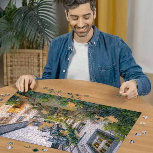 Ravensburger puzzle (slagalice) – 1000pcs Germany Collection Beilstein RA12000535