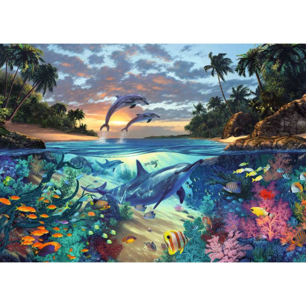 Ravensburger puzzle (slagalice) – 1000pcs Koralni zaliv RA12000646