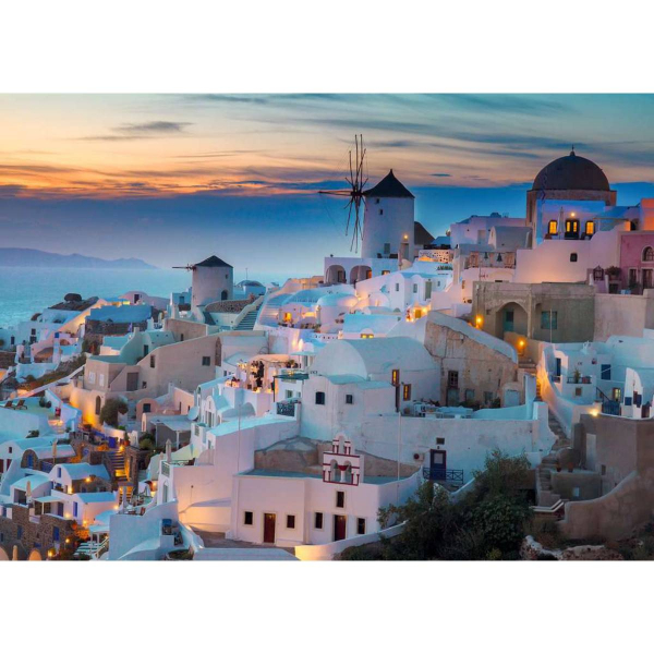 Ravensburger puzzle (slagalice) – 1000pcs Santorini RA12000663