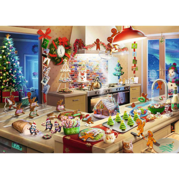 Ravensburger puzzle (slagalice) – 1000pcs Vesela nestašnost RA12000718