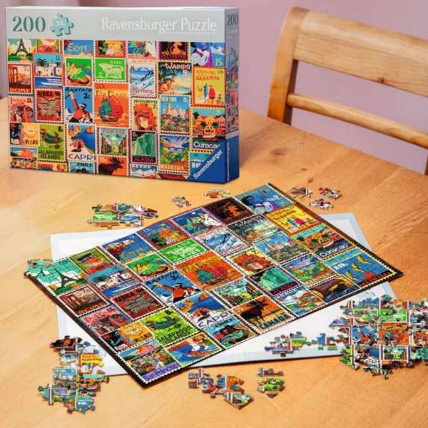 Ravensburger puzzle (slagalice) – 200XL Poštanske markice RA12001371