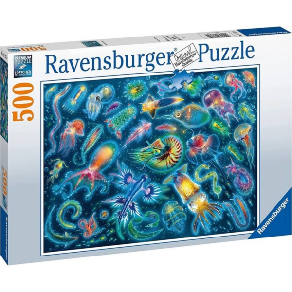 Ravensburger puzzle (slagalice) – 500pcs Meduze RA17375