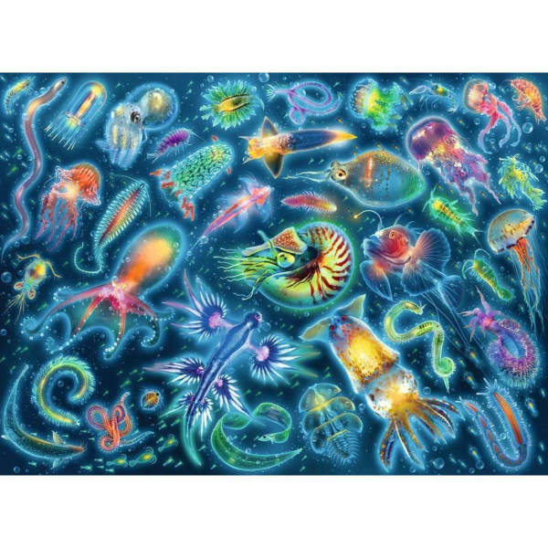 Ravensburger puzzle (slagalice) – 500pcs Meduze RA17375
