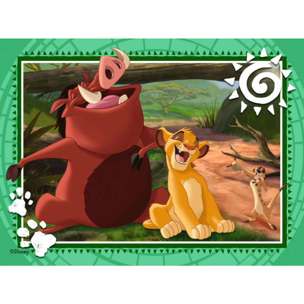 Ravensburger puzzle (slagalice) – 4u1 Kralj lavova RA12004025