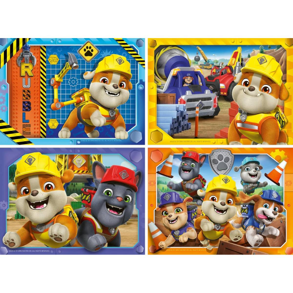 Ravensburger puzzle (slagalice) – 4u1 Rubble & Crew RA12004188