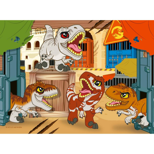 Ravensburger puzzle (slagalice) – 4u1 Jurassic World – istraživači RA12004027