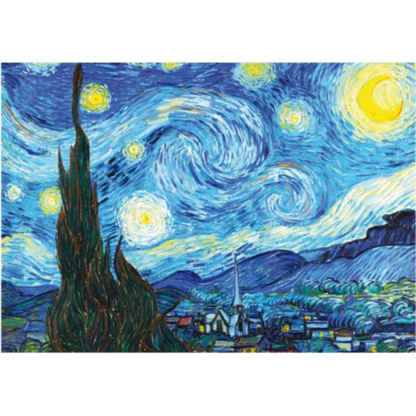 Lisciani slagalica 500pcs + Gift set Van Gogh The Starry Night 120666