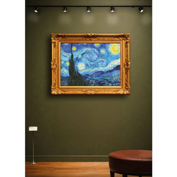 Lisciani slagalica 500pcs + Gift set Van Gogh The Starry Night 120666