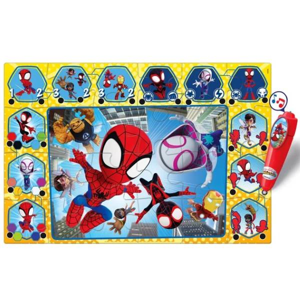 Clementoni interaktivna podna slagalica 24pcs Spidey CL16686
