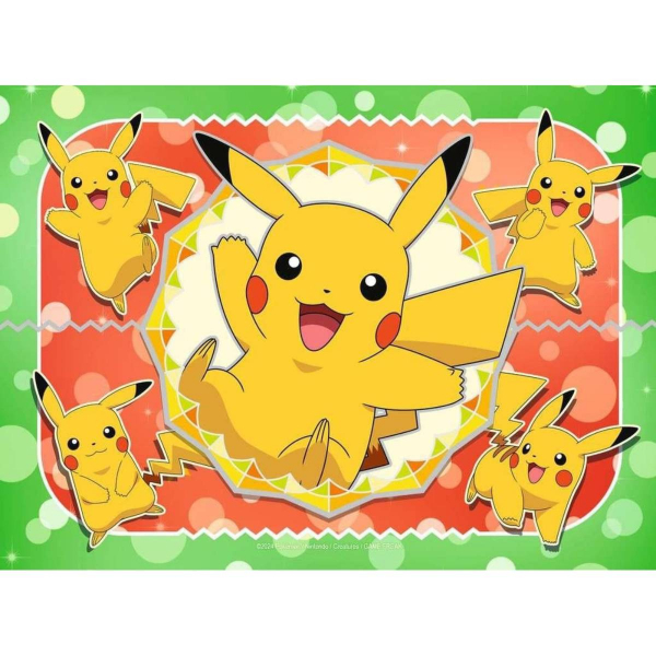 Ravensburger puzzle (slagalice) – 4u1 Pokemon RA12004026